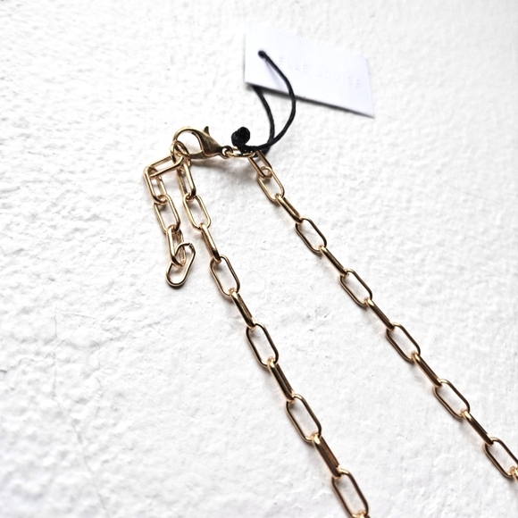 Elle Loise Aventurine Dbl Loop Choker Necklace NWT! - Picture 4 of 4